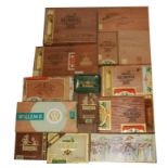 A COLLECTION OF VINTAGE CIGARS Including two boxes of twenty-five Balmoral Corona, a box of Dutch