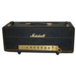 A RARE MARSHALL MAJOR 200W 1978 MODEL GUITAR AMP With Plexi panel, two inputs per channel