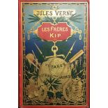 JULES VERNE, LES FRÈRES KIP, A HARDBACK BOOK Illustrated by George Roux.