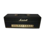 MARSHALL, A 50 WATT JM HEAD (MODEL NO 1987), CIRCA 1969/1970 Complete with a very rare 4x10