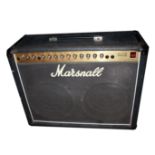 MARSHALL, A MOS FET 100 COMBO AMP The 'Reverb Twin' (model no. 5213) with typical black finish,