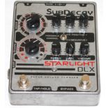 A STARLIGHT DLX SUB-DECAY PEDAL Complete with power adaptor.