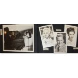 A COLLECTION OF MID 20TH CENTURY SIGNED PHOTOGRAPHS From such Hollywood stars as Vera Ellen,