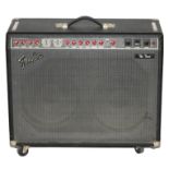 A FENDER RED KNOBS EVIL TWIN AMP, CIRCA 1987/1992 Tremolo and reverb switchable.