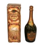 G.H. MUMM RENÉ LALOU, 1979, A VINTAGE FLUTED GREEN BOTTLE OF CHAMPAGNE Retaining original box.