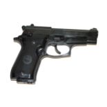A VALTRO MOD. 85 COMBAT 8MM BLANK FIRING PISTOL Replica of a Beretta 84FS pistol (compliant with