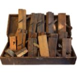 A COLLECTION OF TWENTY VICTORIAN AND LATER WOODWORKER'S PLANES Three stamped 'M. Daniel', 'W.A.