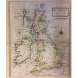 A COLLECTION OF THREE 18TH CENTURY AND LATER MAPS 'Great Britain and Ireland', by H. Moll, '