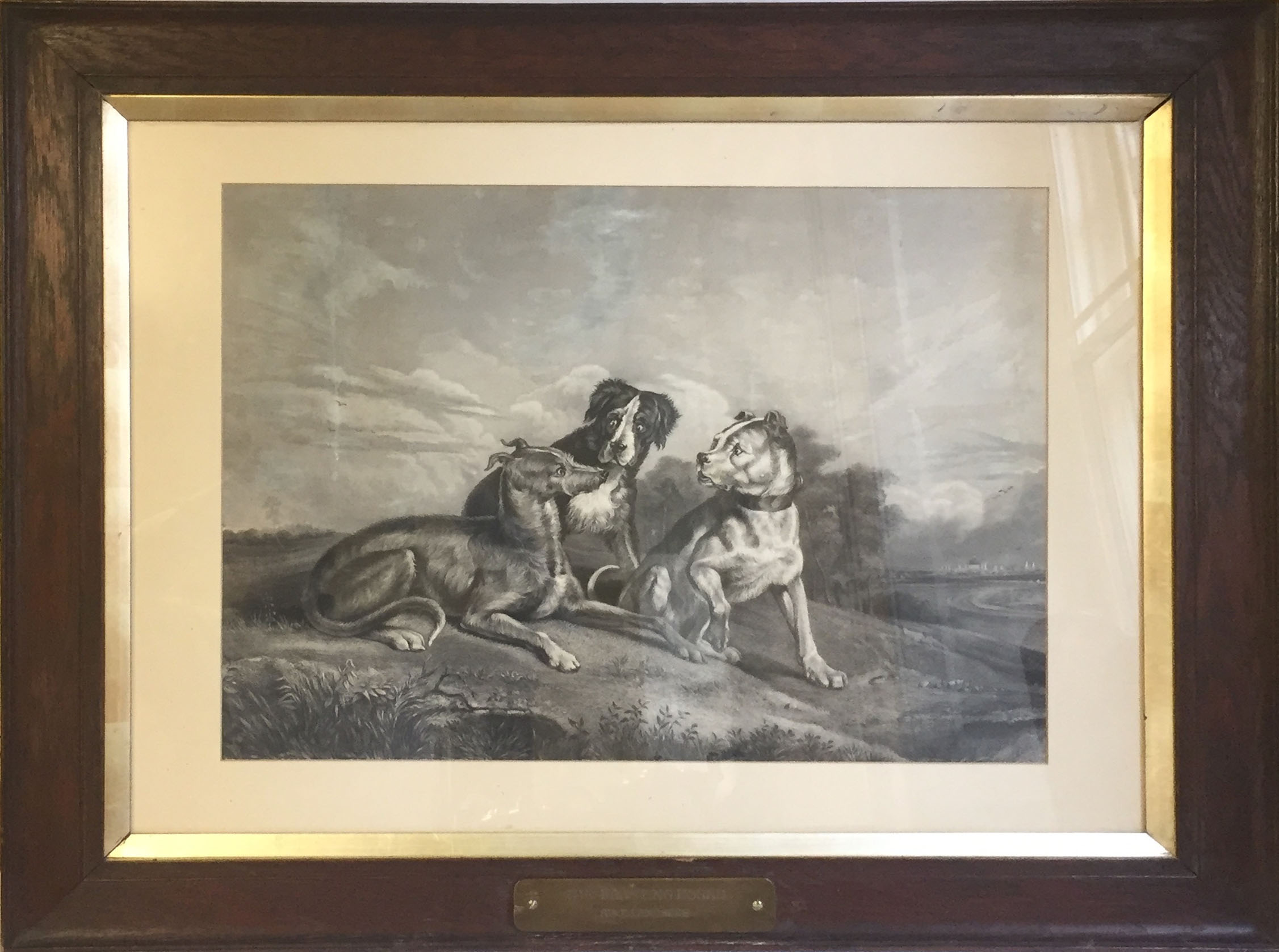 'THE BOASTING HOUND', SIR EDWIN LANDSEER, 1802 -1873, A VICTORIAN ENGRAVING Illustrated with three - Image 3 of 3