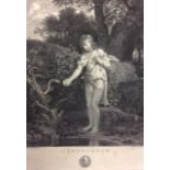A COLLECTION OF FIVE 19TH CENTURY BLACK AND WHITE ENGRAVINGS Including 'L'innocence', printed by
