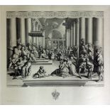 AFTER RAPHAEL, 1483 - 1520, A COLLECTION OF TEN 19TH CENTURY BLACK AND WHITE ENGRAVINGS Views from