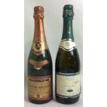 LOUIS ROEDERER, A BOTTLE OF VINTAGE 1997 ROSE CHAMPAGNE Bearing a copper tone label, together with a