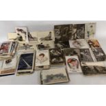 A COLLECTION OF 150+ EARLY 20TH CENTURY POSTCARDS To include glamour, comical, World War I etc.