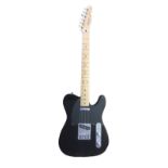 BY FENDER, A 1995 'SILVER SERIES' SQUIRE TELECASTER ELECTRIC GUITAR With black gloss finish, black