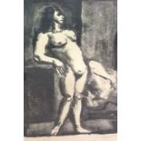 GEORGES ROUAULT, A 20TH CENTURY LIMITED EDITION (95/100) PRINT Study of a female nude, signed in