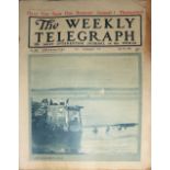 A COLLECTION OF APPROX ONE HUNDRED EARLY 20TH CENTURY NEWSPAPERS 'The Weekly Telegraph', dated