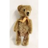 SCHUCO, A VINTAGE PLUSH TEDDY BEAR SCENT BOTTLE Head removes to reveal the glass bottle. (12cm)