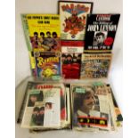 A COLLECTION OF BEATLES RELATED EPHEMERA To include a Beatles scrapbook, 1970 - 1988, 'The Art of