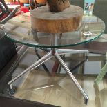 Boss Design Glass Top Circular Coffee Table