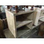 Handmade Reclaimed Bedside Table and Shelf