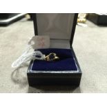 18ct Gold Ring Sapphire