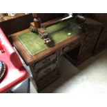 Pedestal Writing Desk