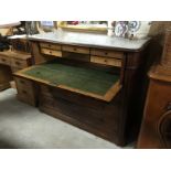 Marble Top Secretaire