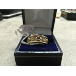 9ct Gold Ring and Diamonds