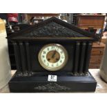 G.C Bennett Marble Mantle Clock