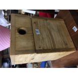 Handmade Reclaimed Pine Stair Box