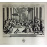 AFTER RAPHAEL, 1483 - 1520, A COLLECTION OF TEN 19TH CENTURY BLACK AND WHITE ENGRAVINGS Views from