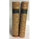 TWO 19TH CENTURY LEATHER BOUND BOOKS To include 'Nineveh and Babylon, A Narrative Second