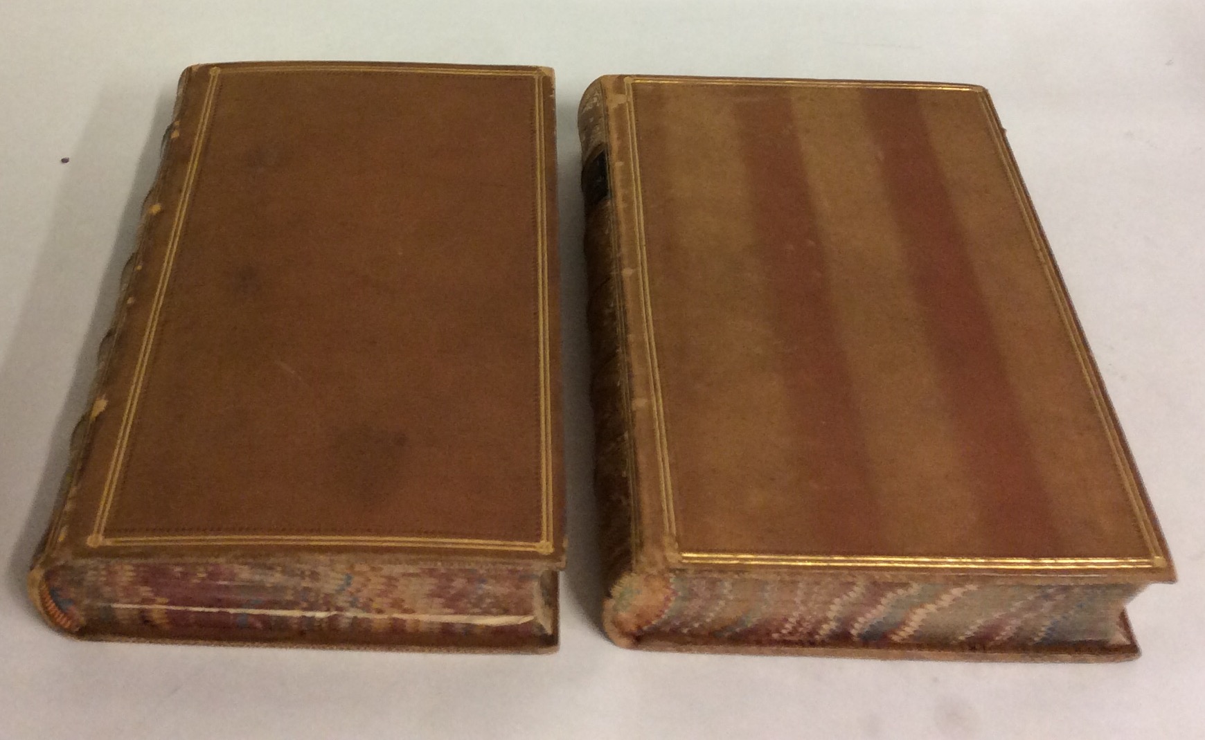 TWO 19TH CENTURY LEATHER BOUND BOOKS To include 'Nineveh and Babylon, A Narrative Second - Image 2 of 4