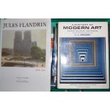 A QUANTITY OF ART REFERENCE AND ARCHITECTURE HARDBACK BOOKS Four shelves.