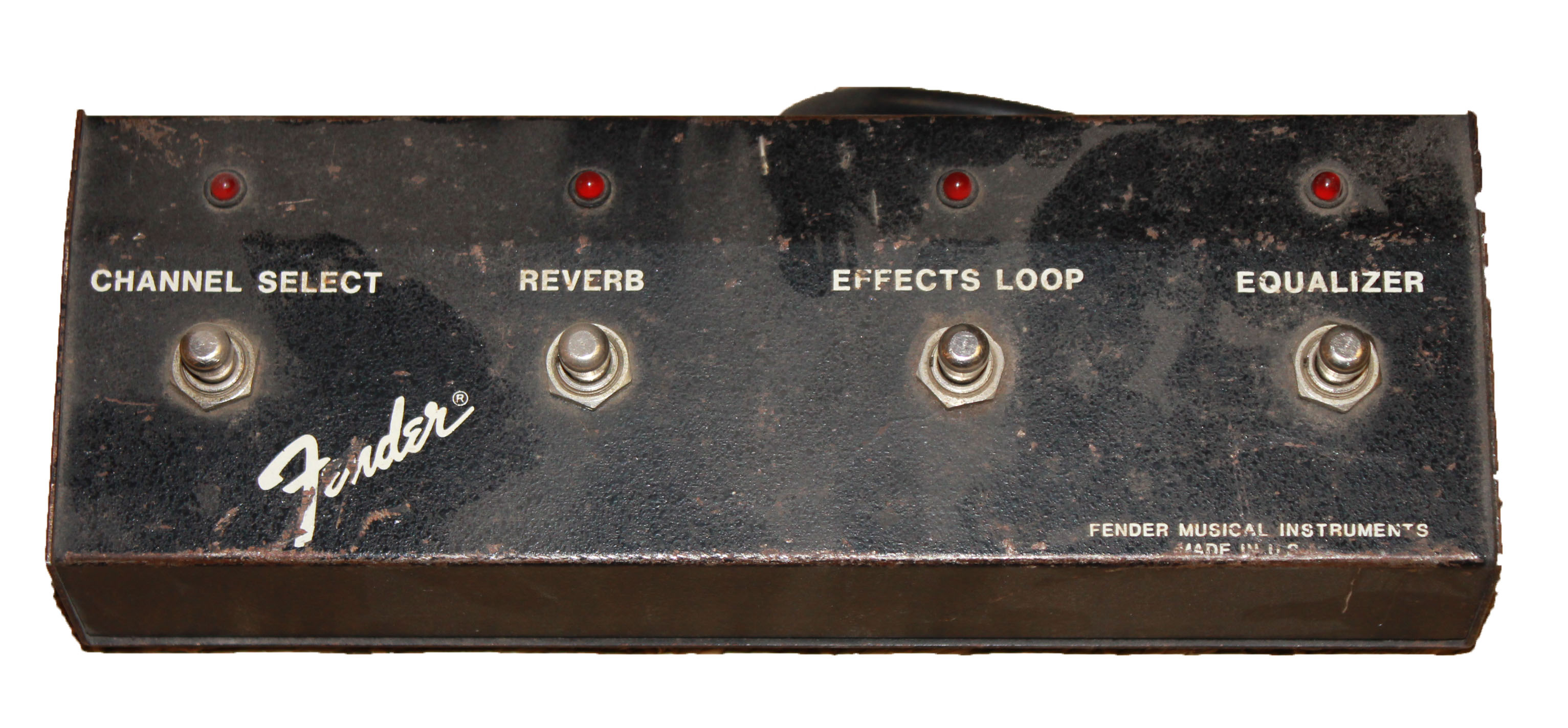 A FENDER SHOWMAN REVERB SOLID STATE EFFECTS LOOP WITH EQUALISER, CIRCA 1983/1987. - Image 2 of 3