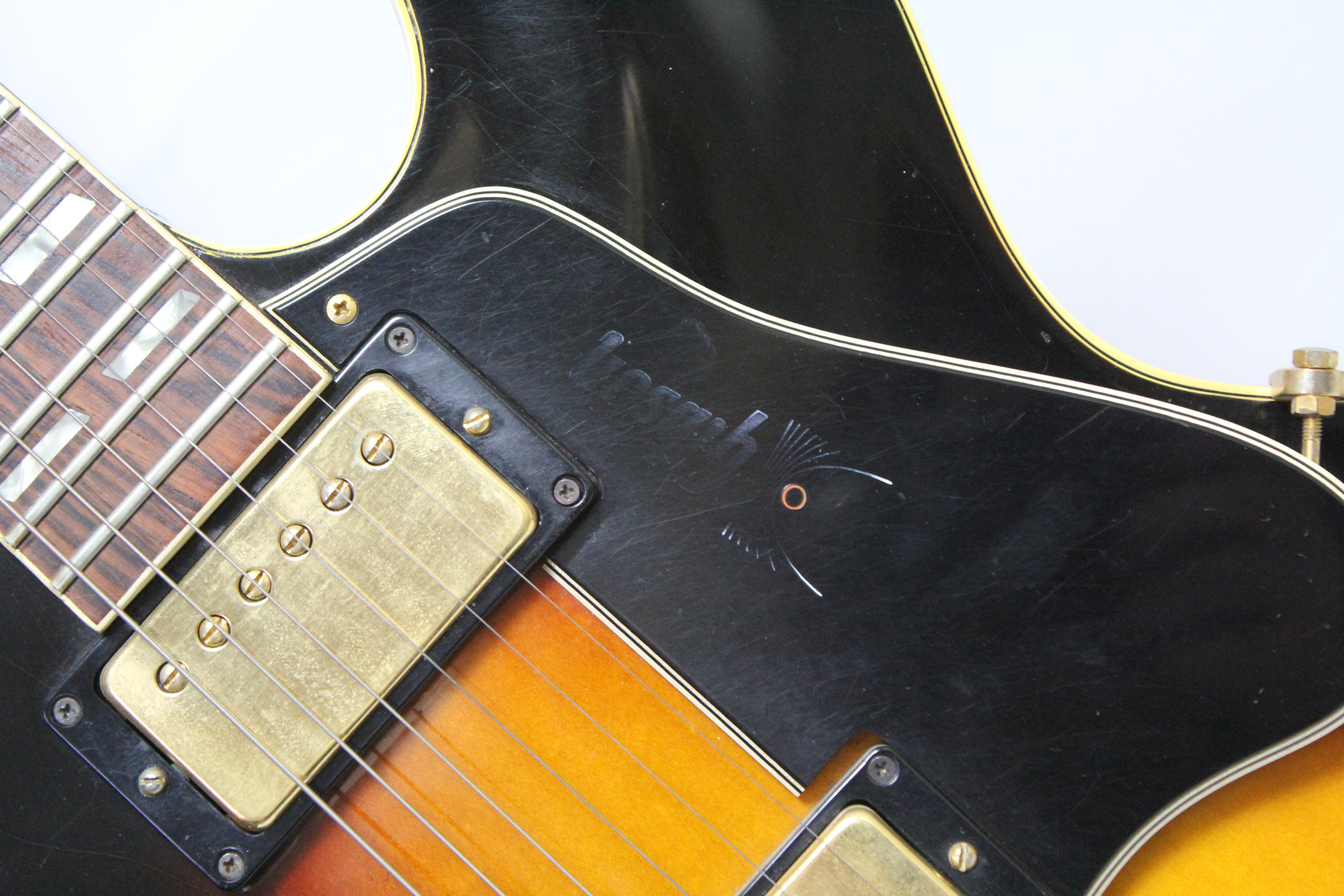 GIBSON, A VERY RARE ES 345 STEREO GUITAR, CIRCA 1965 (Minimum play), complete with hang tags, - Image 4 of 28