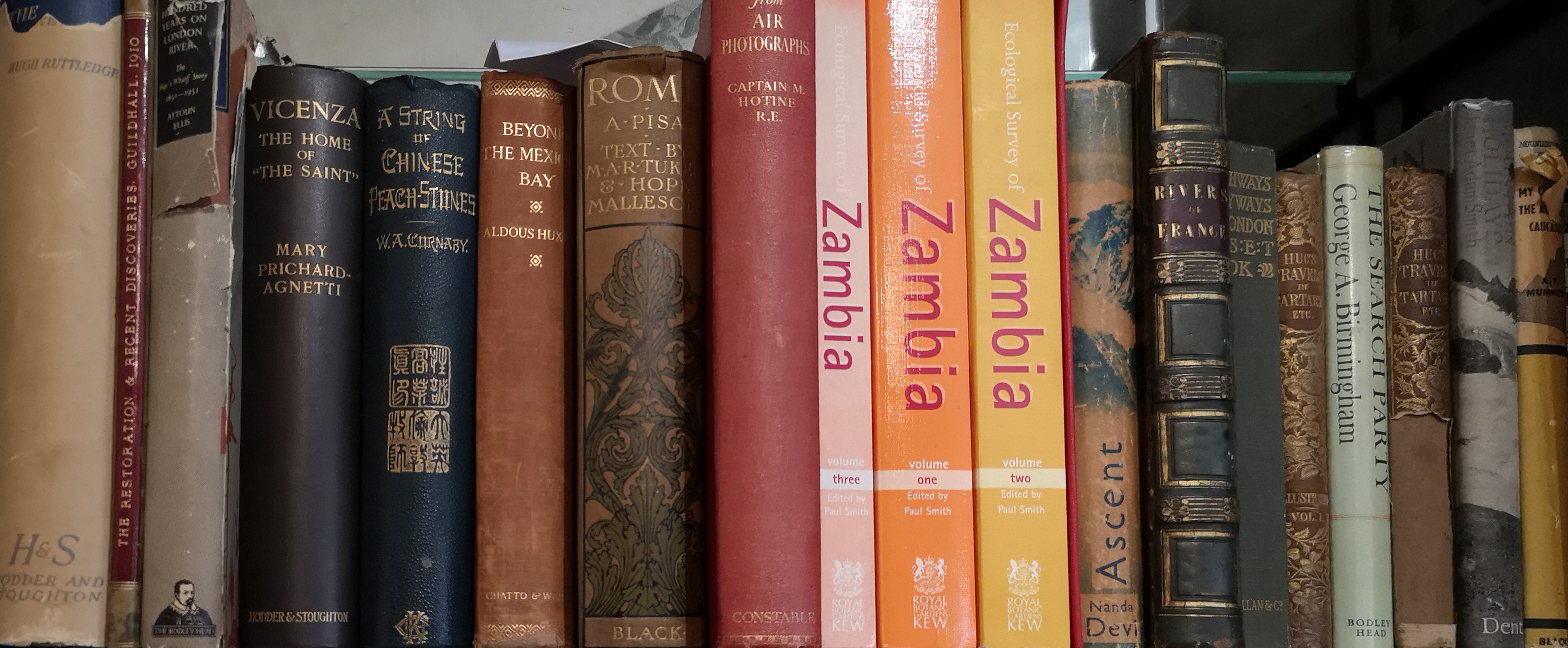 A MIXED SELECTION OF TRAVEL TOPOGRAPHICAL BOOKS.