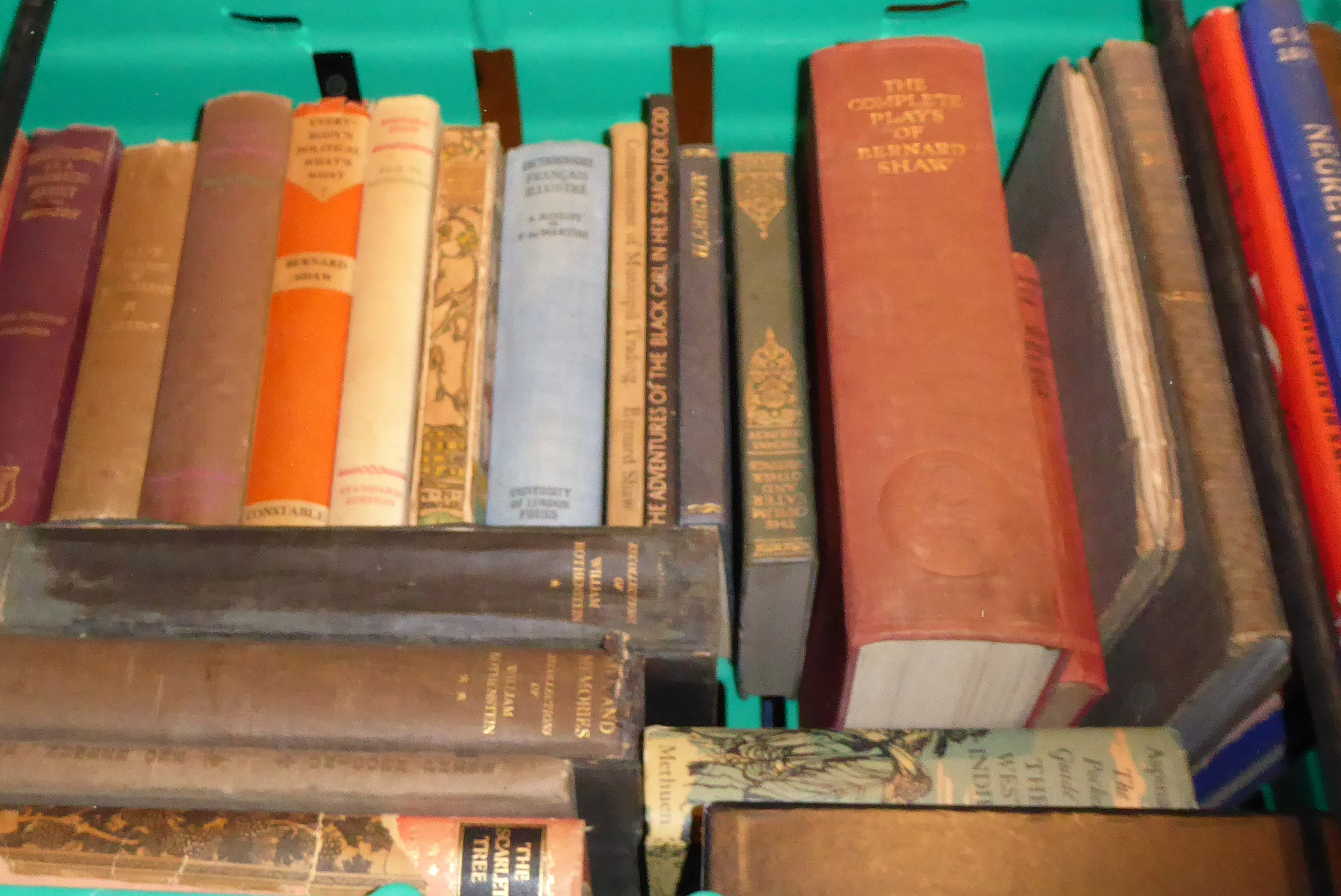 A LARGE COLLETION OF ANTIQUE AND LATER HARDBACK NOVELS Seven boxes. - Image 4 of 4