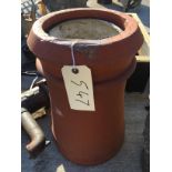 TERRACOTTA CHIMNEY POT