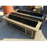 RECLAIMED CAST IRON WINDOW BOXES