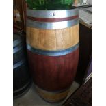 LARGE RECLAIMED BARREL