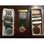 2 BOXES OF ASSORTED SAFETY 1ST TO SAFE DRIVING MEDALS