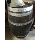 LARGE RECLAIMED BARREL