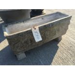 RECLAIMED DECORATIVE TROUGH ON FEET