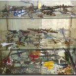 DIECAST, A COLLECTION OF FIFTY MODEL AIRPLANES To include World War II Royal Air Force, German