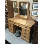 EARLY DECO SOLID ASH DRESSER