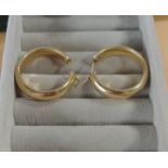 18CT GOLD EARRINGS 7G