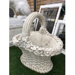 DUTCH FLOWER BASKET PLANTER H X 82CM