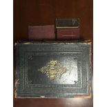 1 LARGE 19TH CENTURY BIBLE , TO INCLUDE 3 OTHERS