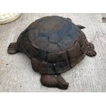 CAST IRON TORTOISE SHAPE SHELTER